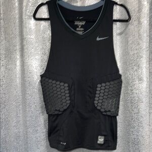 Nike Black Combat Padded Football Tank Top
